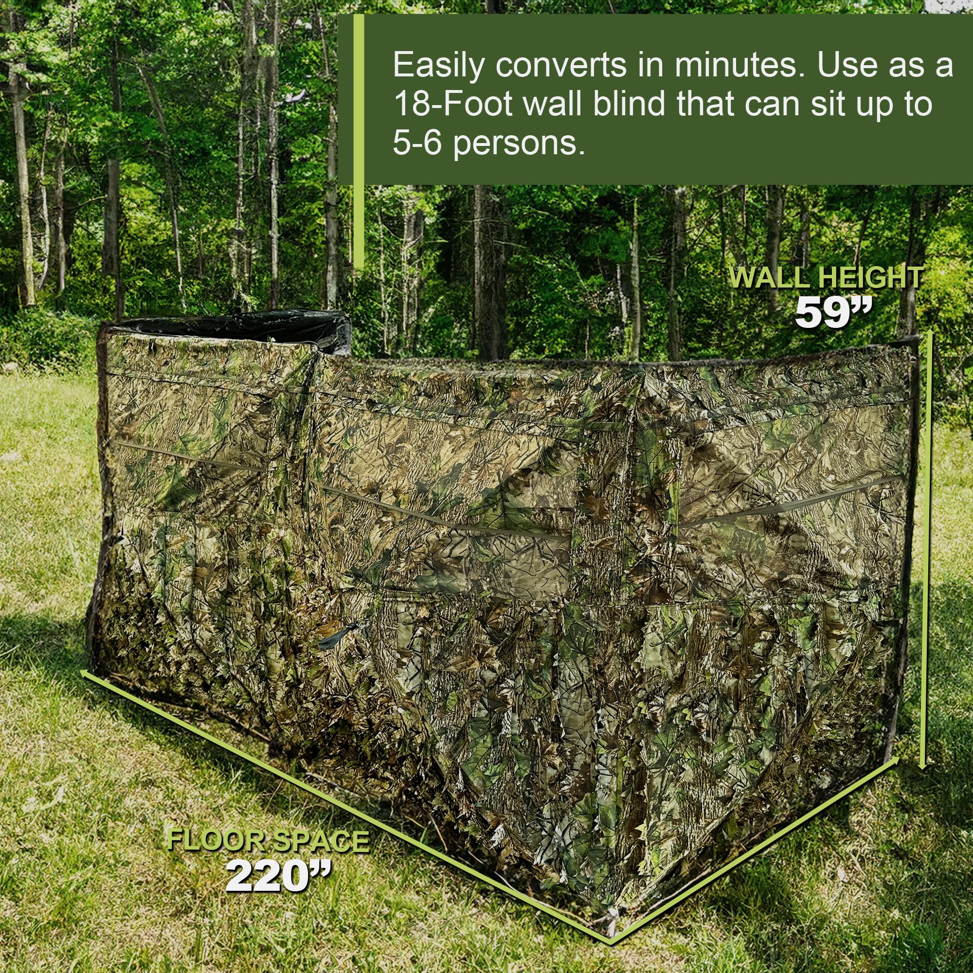 ハンティングブラインド Amazon.co.jp: TIDEWE ハンティングブラインド 270°シースルー